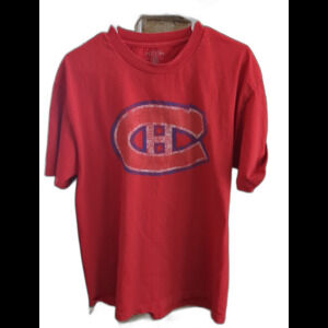Patrick Roy #33 Montreal Canadiens NHL  Old Time Hockey T-Shirt Red Men’s Large